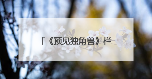 《预见独角兽》栏目：解锁创业密码，助力梦想启航