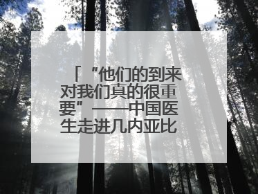 “他们的到来对我们真的很重要”——中国医生走进几内亚比绍校园义诊