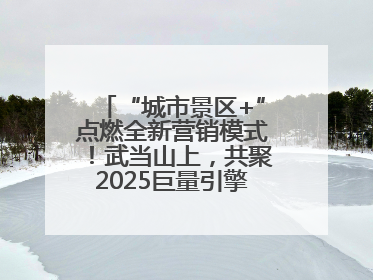 “城市景区+”点燃全新营销模式！武当山上，共聚2025巨量引擎城市生态大会！