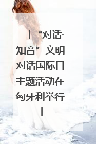 “对话·知音”文明对话国际日主题活动在匈牙利举行
