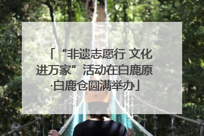 “非遗志愿行 文化进万家”活动在白鹿原·白鹿仓圆满举办