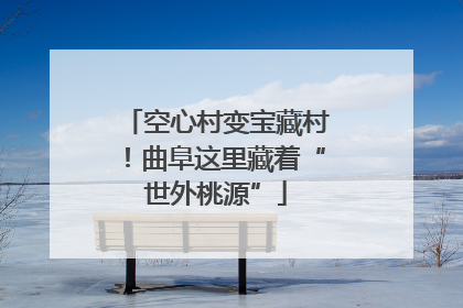空心村变宝藏村！曲阜这里藏着“世外桃源”