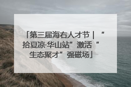 第三届海右人才节｜“拾夏凉·华山站”激活“生态聚才”强磁场