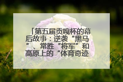 第五届贡嘎杯的幕后故事：逆袭“黑马”、常胜“将军”和高原上的“体育奇迹”丨微纪录