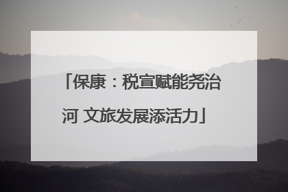保康：税宣赋能尧治河 文旅发展添活力
