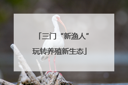 三门“新渔人”玩转养殖新生态