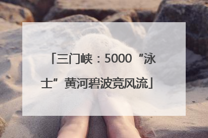 三门峡：5000“泳士”黄河碧波竞风流