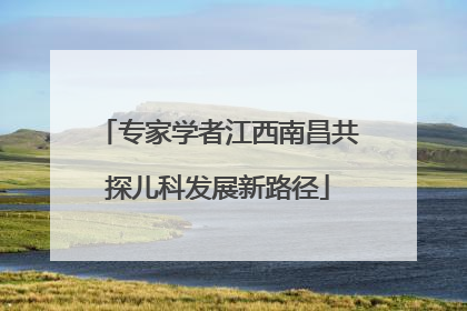 专家学者江西南昌共探儿科发展新路径