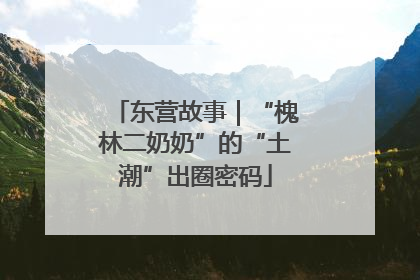 东营故事｜“槐林二奶奶”的“土潮”出圈密码