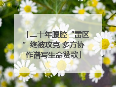 二十年腹腔“雷区”终被攻克 多方协作谱写生命赞歌