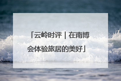 云岭时评｜在南博会体验旅居的美好