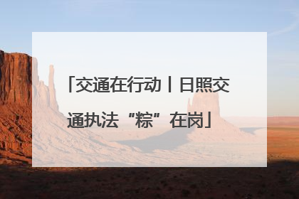 交通在行动丨日照交通执法“粽”在岗