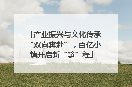 产业振兴与文化传承“双向奔赴”，百亿小镇开启新“筝”程