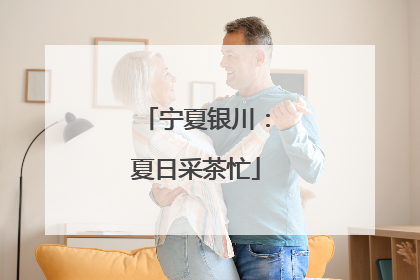 宁夏银川：夏日采茶忙