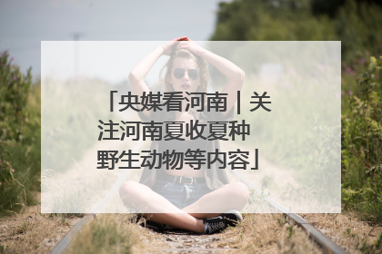 央媒看河南｜关注河南夏收夏种 野生动物等内容