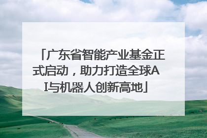 广东省智能产业基金正式启动，助力打造全球AI与机器人创新高地