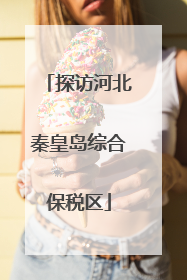 探访河北秦皇岛综合保税区