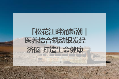 松花江畔涌新潮｜医养结合撬动银发经济圈 打造生命健康产业新样本