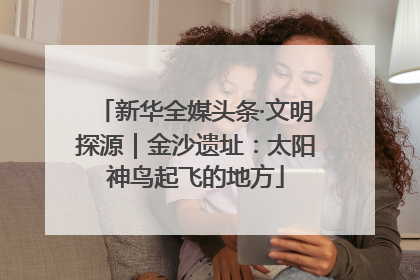 新华全媒头条·文明探源｜金沙遗址：太阳神鸟起飞的地方