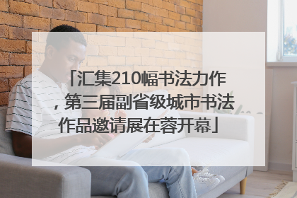汇集210幅书法力作，第三届副省级城市书法作品邀请展在蓉开幕
