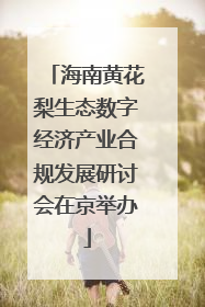 海南黄花梨生态数字经济产业合规发展研讨会在京举办