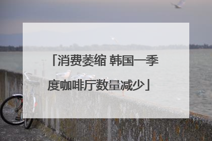 消费萎缩 韩国一季度咖啡厅数量减少
