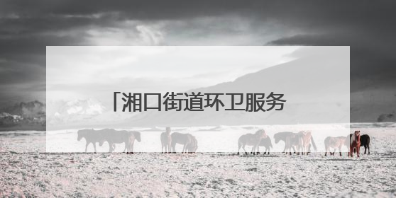 湘口街道环卫服务中心开展“僵尸车”专项清理行动