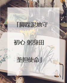 脚踩泥地守初心 躬身田垄担使命