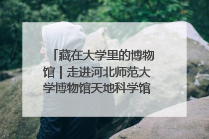 藏在大学里的博物馆｜走进河北师范大学博物馆天地科学馆：在校园里赴一场“宇宙之约”