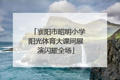 襄阳市昭明小学阳光体育大课间展演闪耀全场