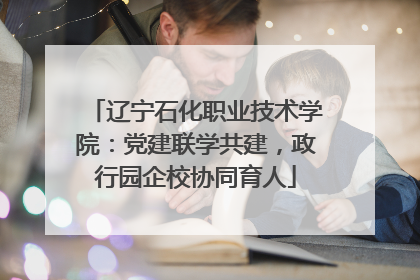 辽宁石化职业技术学院：党建联学共建，政行园企校协同育人