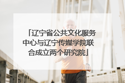 辽宁省公共文化服务中心与辽宁传媒学院联合成立两个研究院