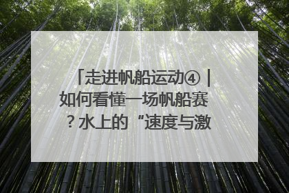 走进帆船运动④｜如何看懂一场帆船赛？水上的“速度与激情”同样精彩