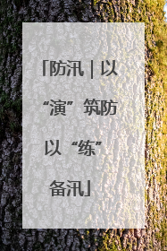 防汛｜以“演”筑防 以“练”备汛