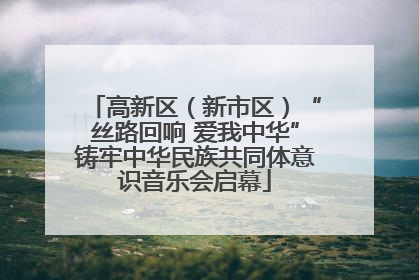 高新区（新市区）“丝路回响 爱我中华”铸牢中华民族共同体意识音乐会启幕