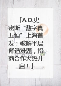 A.O.史密斯“数字真五恒”上海首发：破解平层舒适难题，招商合作火热开启！